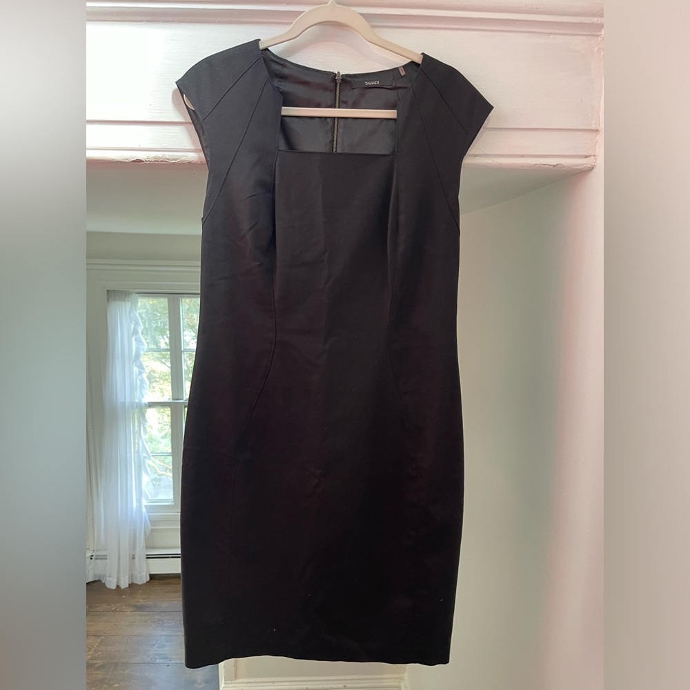Black stretch dress. Great for any occasion.